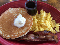 Breakfast at the Outpost Cafe