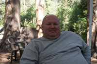 man sitting in chair