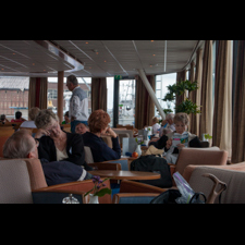 tired people resting