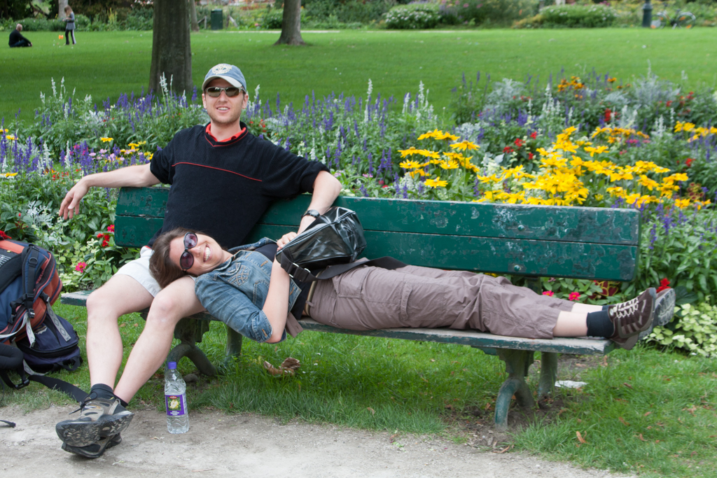 couple on a bench